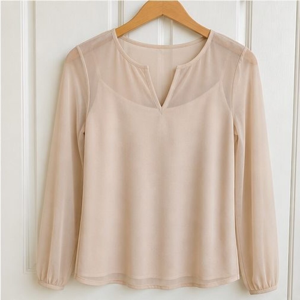 Sand Wrap Blouse